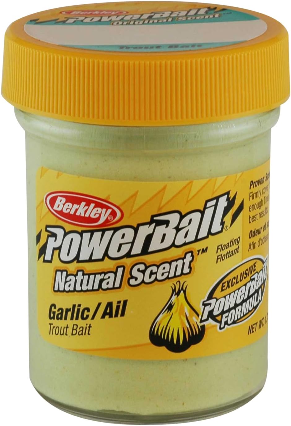 Berkley® PowerBait Natural Scent Trout Dough – Garlic