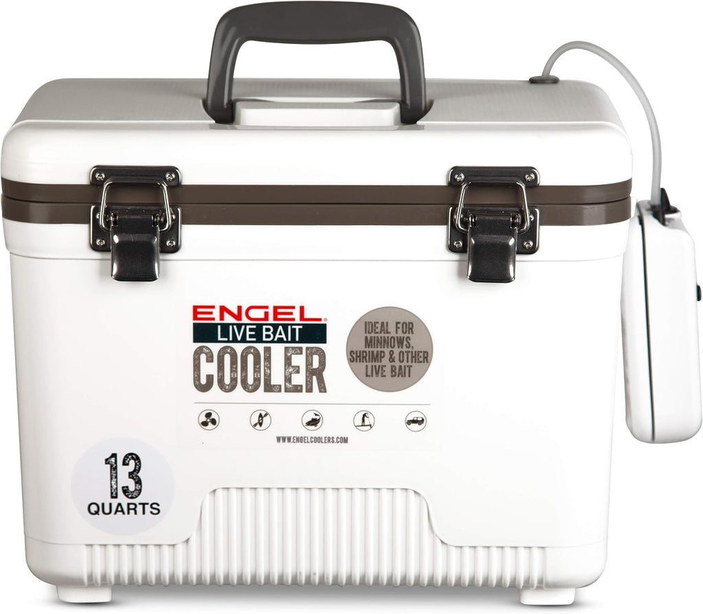 Engel® Live Bait Cooler Box – 2nd Gen 2-Speed Aerator